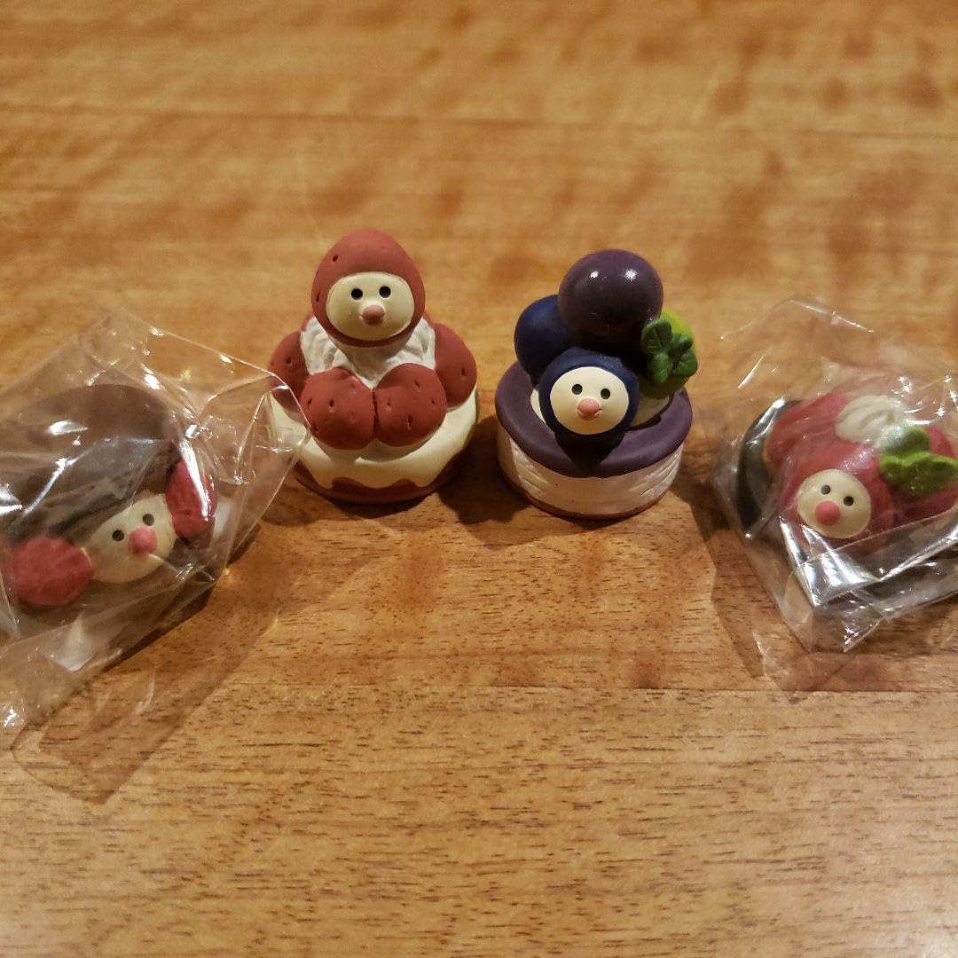 Amazon.co.jp: コンコンブル 文鳥スイーツ4点セット 文鳥 文鳥スイーツ